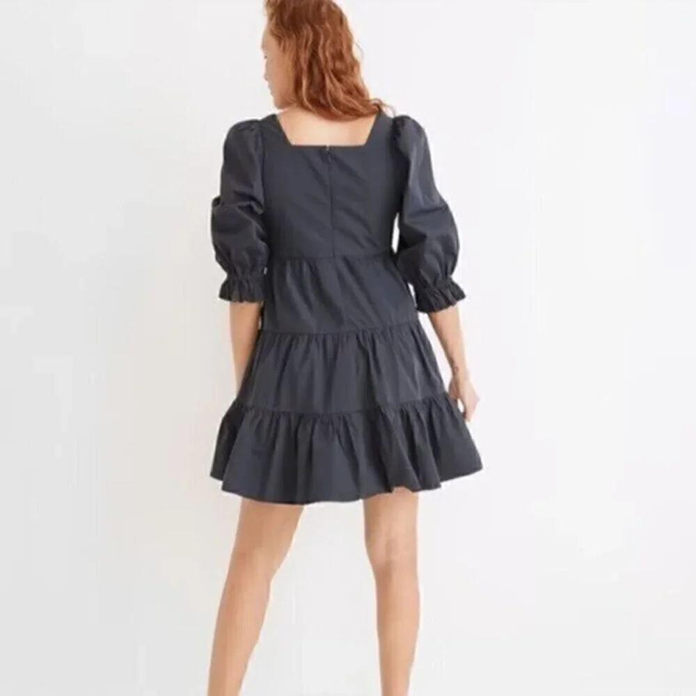 Madewell Poplin Lizzie Babydoll Dress